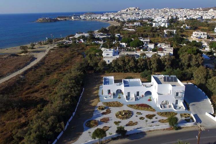 Aerial View - Crystal Mare Suites - Naxos