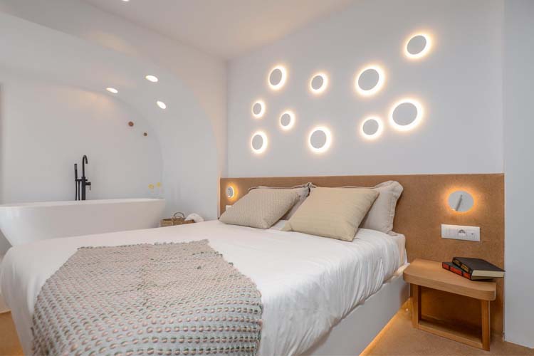 Semibasement Suite Theseus withh Steam Bath - Argo Boutique Hotel - Naxos