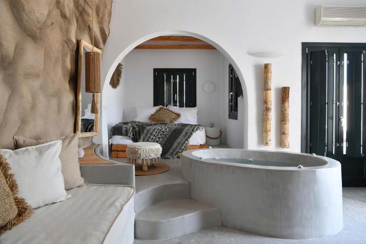 Upbeat Spa Suite Sea View - Sandaya Luxury Suites - Naoussa