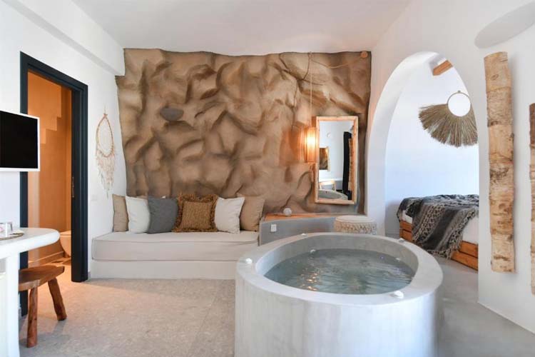 Upbeat Spa Suite Sea View - Sandaya Luxury Suites - Naoussa