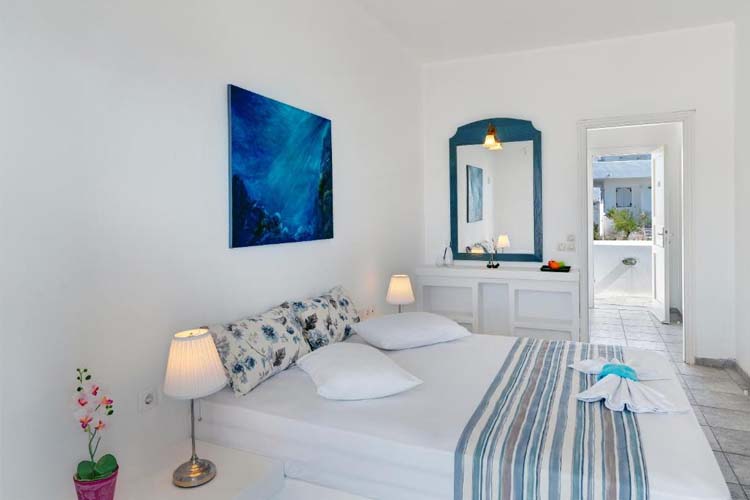 Double Room with Sea View - Aloni Hotel - Piso Livadi