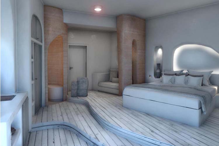 Elegant Suite with Private Pool - Aloni Hotel - Piso Livadi