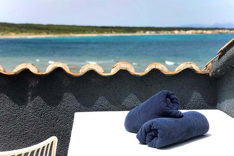 Double Room with Balcony and Sea View - Hotel Es Blau Des Nord - Artà