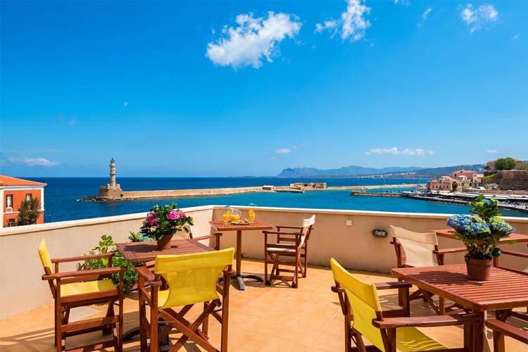 Terrace - Hotel Amphora - Chania