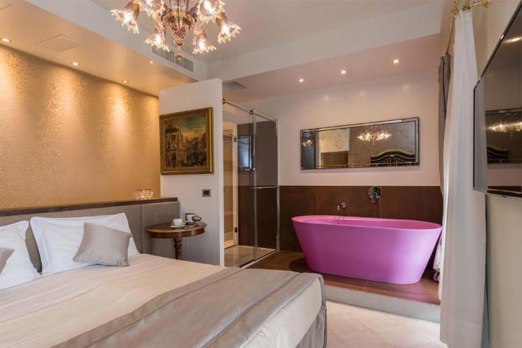 Exclusive Junior Suite - Locanda Leon Bianco on the Grand Canal - Venecia