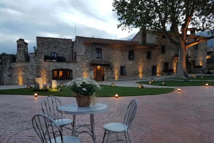 Night View - Hotel Mas del Sord 1335 - La Selva del Camp