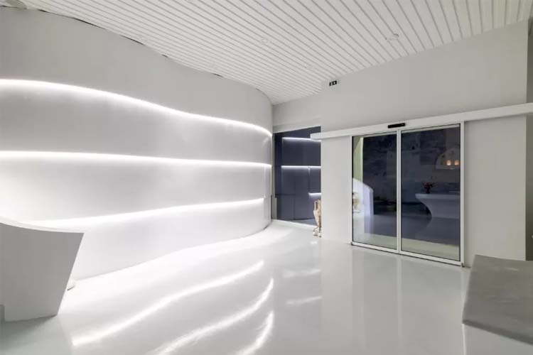Entrance - Byzantio City Hotel - Tinos Town