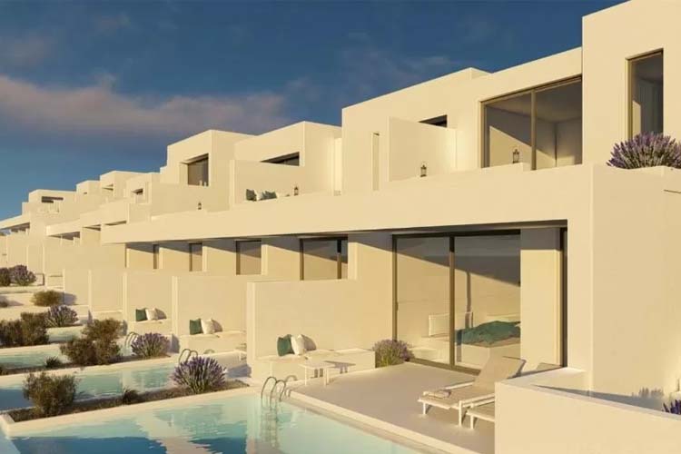 General View - White Coast Pool Suites - Mytakas