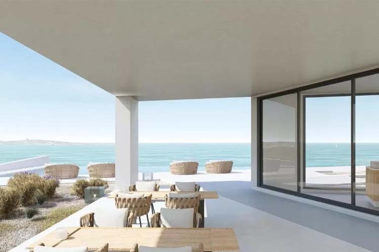 General View - White Coast Pool Suites - Mytakas