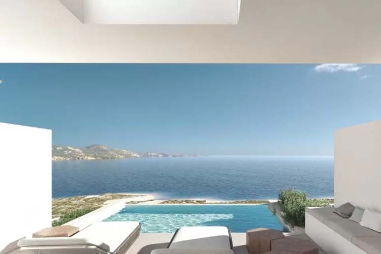 Views - White Coast Pool Suites - Mytakas