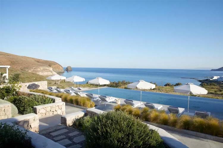 Pool - Milos Breeze Boutique Hotel - Pollonia