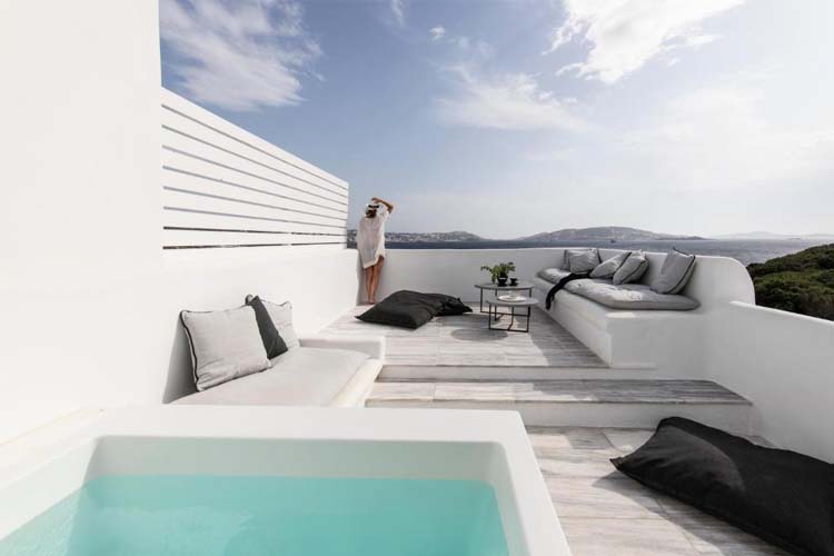 Nimbus Maisonette with Sea View and Private Jacuzzi - Nimbus Mykonos - Mykonos