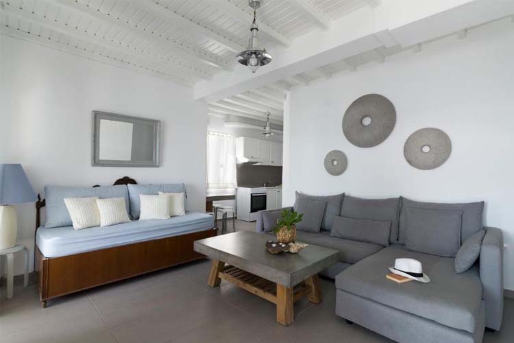 Apartment with Sea View and Hot Tub - Amperian Mykonos Suites - Míkonos