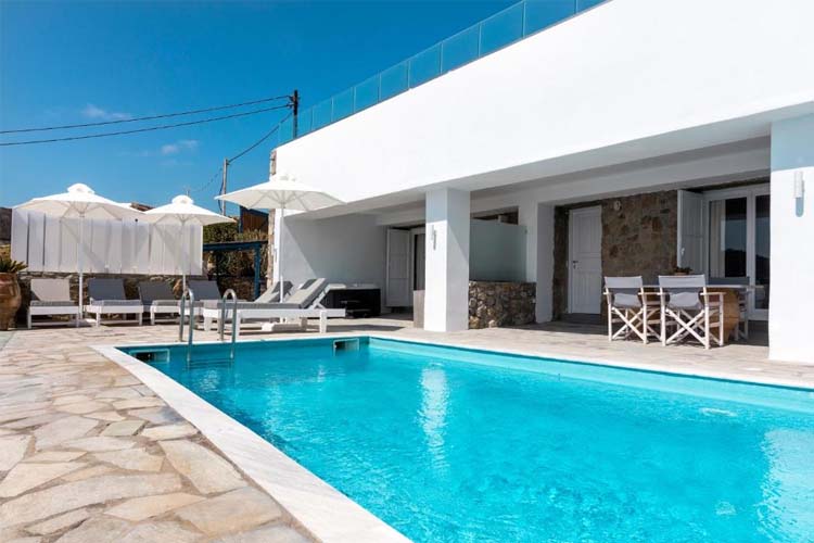 Apartment with Sea View and Hot Tub - Amperian Mykonos Suites - Míkonos