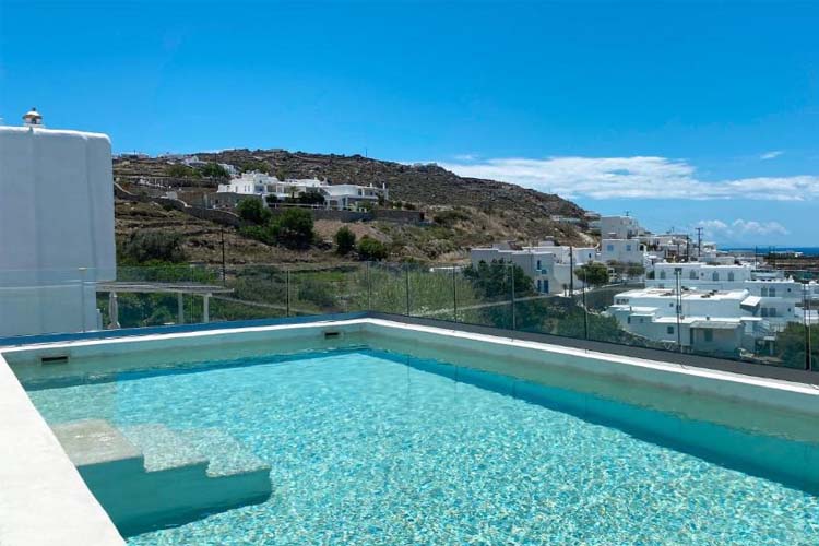 Two-Bedroom Apartment with Private Pool and Sea View - Amperian Mykonos Suites - Míkonos