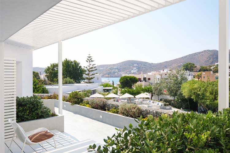 Terrace - Relux Ios Design Hotel - Ios Marina