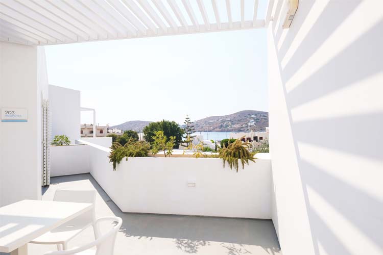 Terrace - Relux Ios Design Hotel - Ios Marina