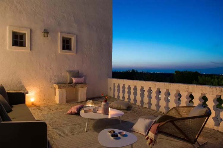 Terrace - Masseria San Giovanni - Fasano 