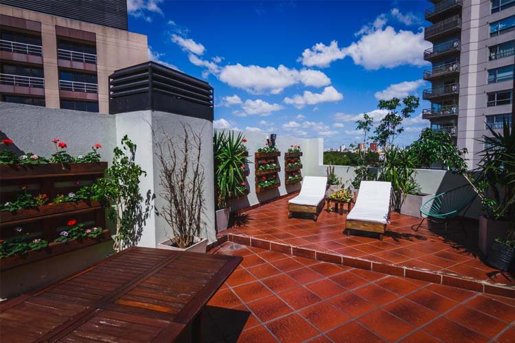 Terrace - Apart Hotel Boutique Shoshana - Buenos Aires