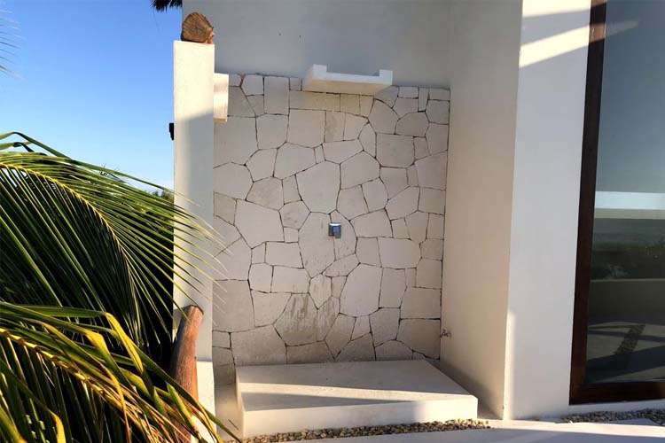 Shower - Casa Punta Coco - Isla de Holbox