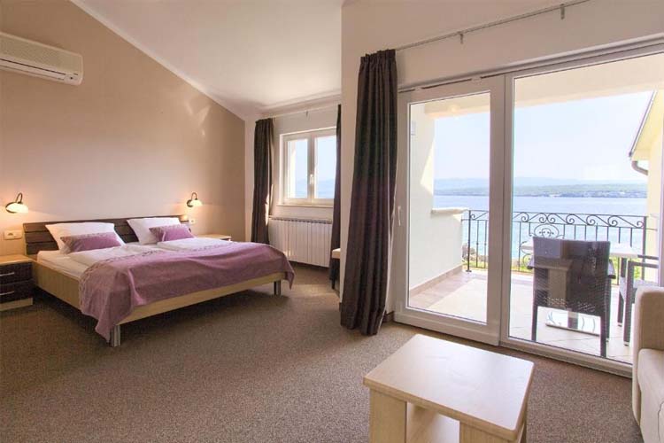 Annex - Superior Double Room with Balcony and Sea View - Villa Margaret - Malinska