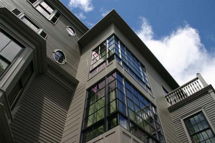 Facade Detail - Hotel Veritas - Cambridge