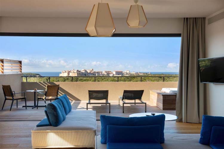 Master Suite with Citadel View - Hotel Version Maquis Citadelle - Bonifacio