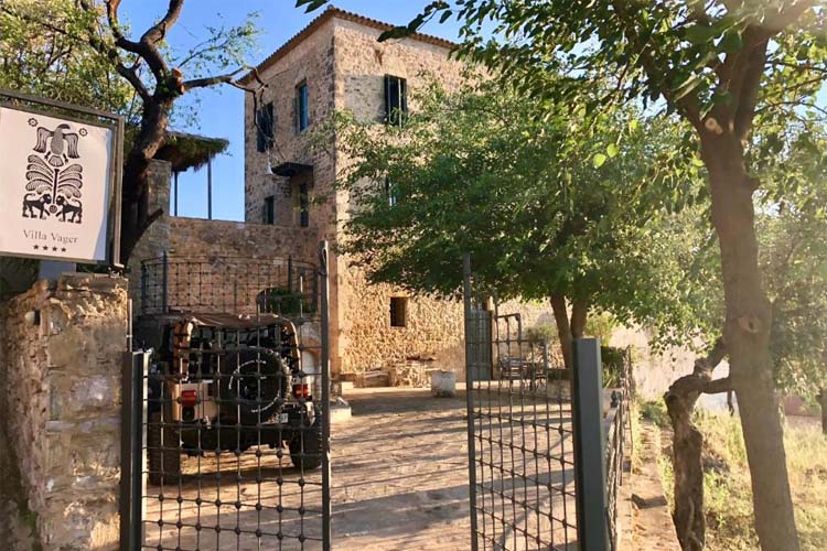 Entrance - Villa Vager Mani - Kalamata