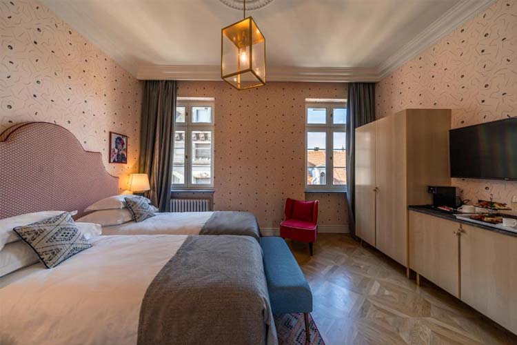 Superior Double Room with City View - Amadria Park Hotel Capital - Zagreb