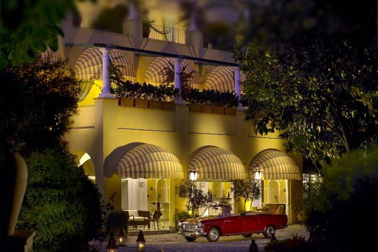 Entrance - Hotel Caesar Augustus - Capri, Ischia and Procida