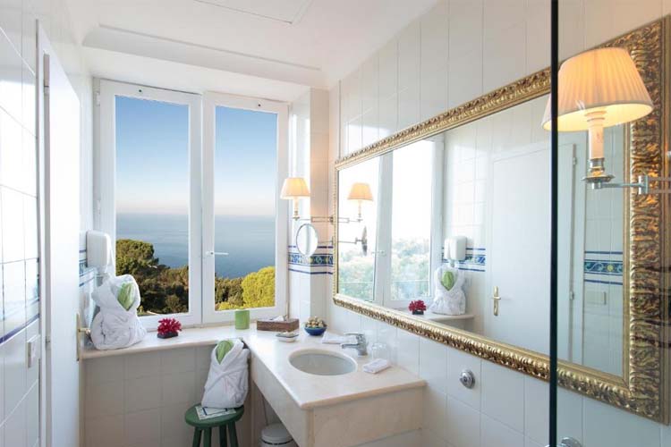 Deluxe Double Room with Sea View - not cliff side - Hotel Caesar Augustus - Capri, Ischia and Procida