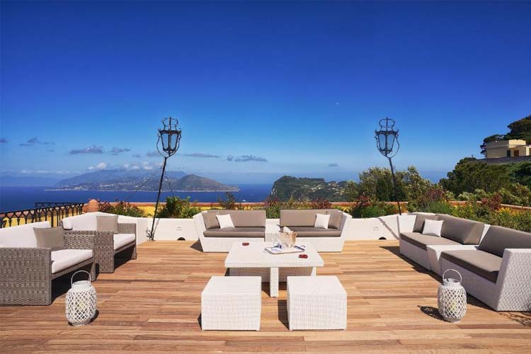 Large Suite with Terrace and Sea View - Hotel Caesar Augustus - Capri, Ischia and Procida