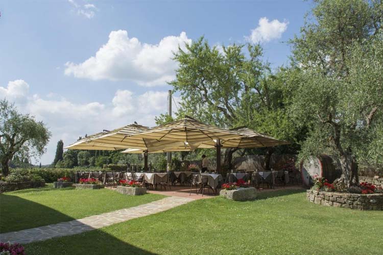 Gardens - Hotel Belvedere di San Leonino - Castellina in Chianti