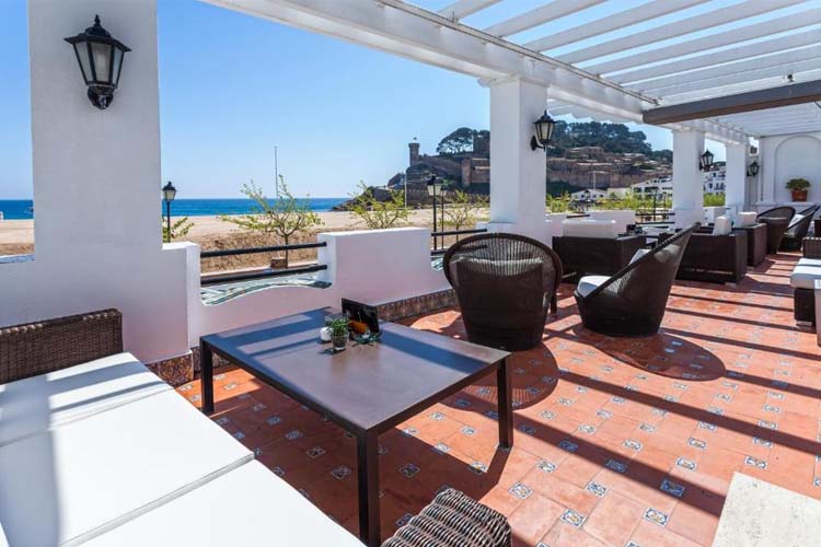 Terrace - Hotel Diana - Costa Brava