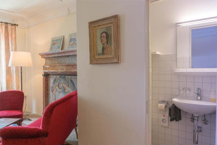 Double Room with Private Bathroom - Hotel Palazzo Salis - Soglio