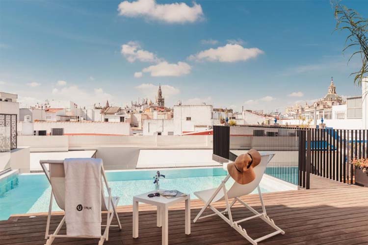 Solarium - Hotel Unuk - Seville