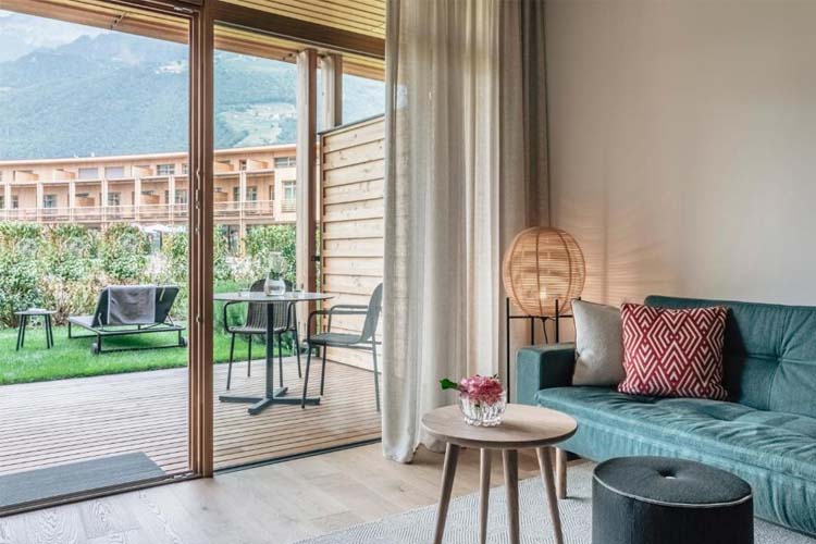 Apartment with Garden View - VillaVerde Aparthotel - Lagundo