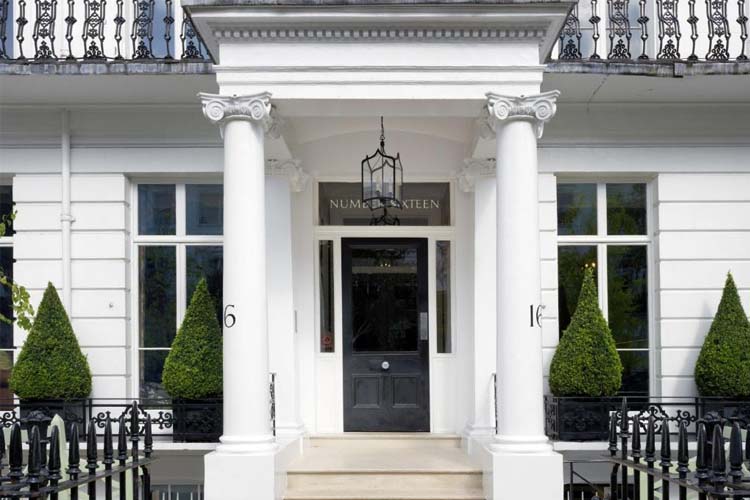 Entrance - Number Sixteen - London