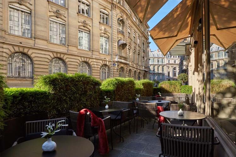 Terrace - Le Pavillon des Lettres - Paris