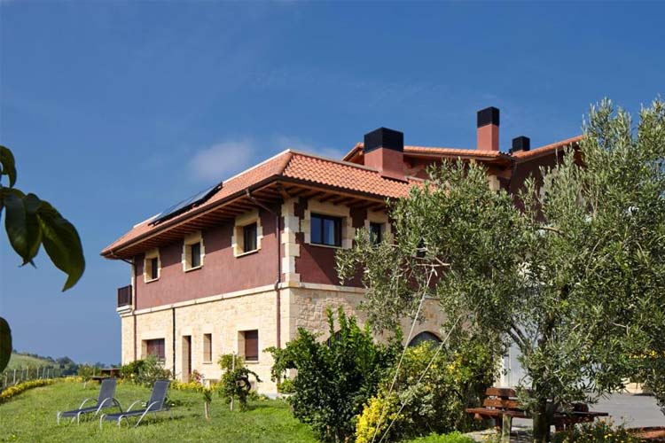 Garden - Hotel Rural Gaintza - Getaria