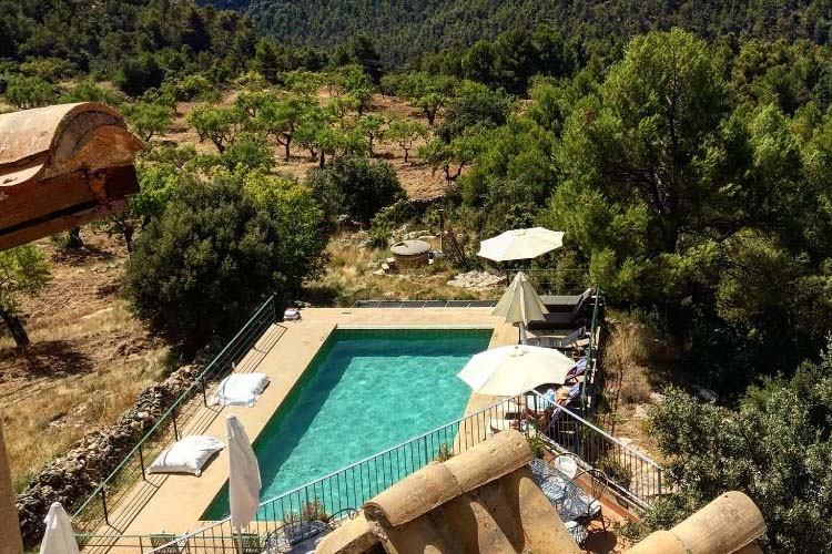 Pool View - Hotel Mas de la Serra - Fuentespalda