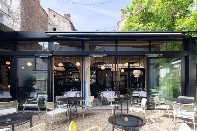 Terrace - Pavilion Hotel & Social Club Belgrade - Belgrad