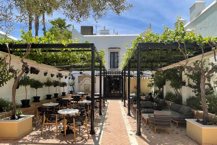 Terrace - Hotel La Malvasía - Huelva