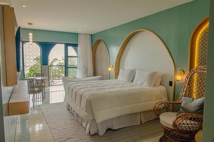 Deluxe Suite with Sea View - Exotica Boutique Hotel - Praia da Pipa