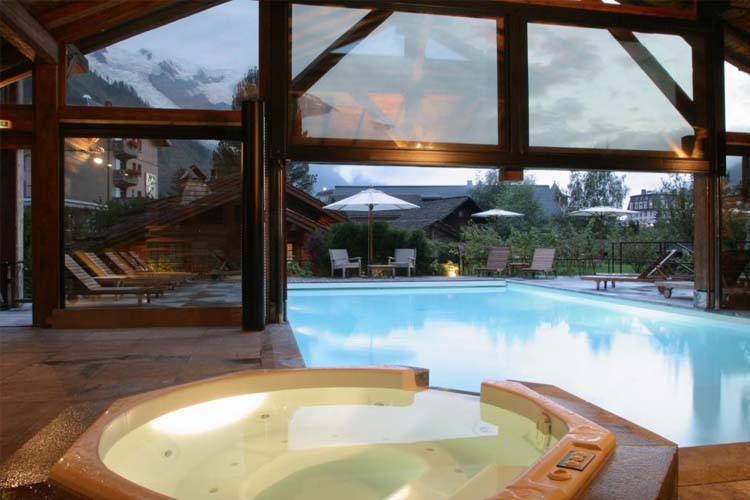 Pool - Le Hameau Albert 1er - Chamonix Mont-Blanc