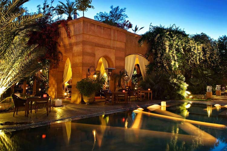 Pool at Sunset - Dar Rhizlane - Marrakech