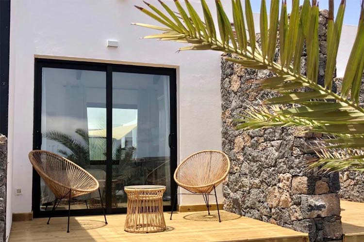 King Room with Pool View - Villa Shepherd - Lajares