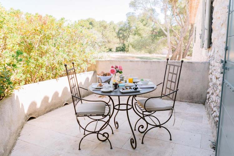 Suite with Terrace - Le Mas de la Rose - Orgon