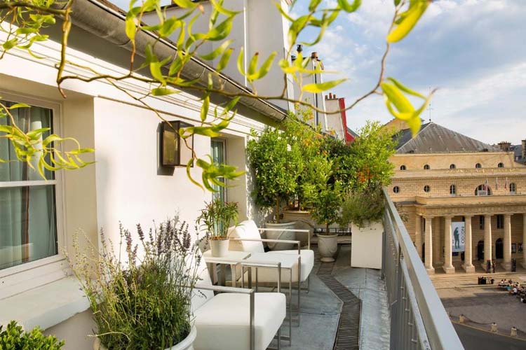 Deluxe Double Room with Terrace - Hotel Baume - Paris