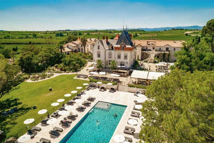 General View - Château St Pierre de Serjac - Puissalicon